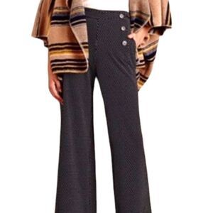 Elevensenses by Anthropology linen wide leg Bohemian pants size 0